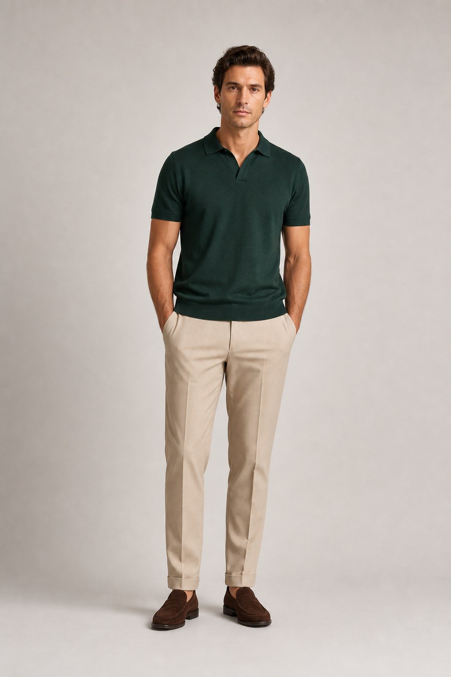Everett Knit Polo